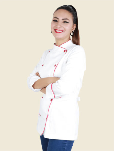 Filipina Funny Colors Blanco Vivo Rojo Dama