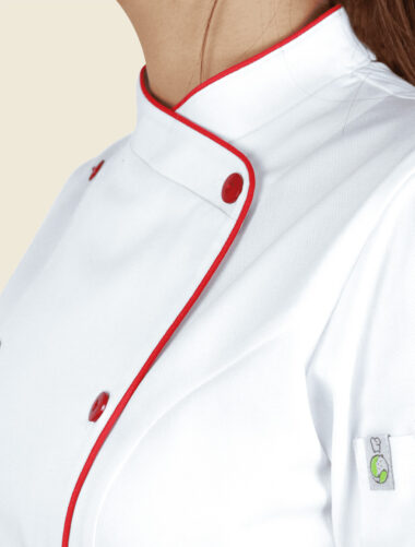 Filipina Funny Colors Blanco Vivo Rojo Dama