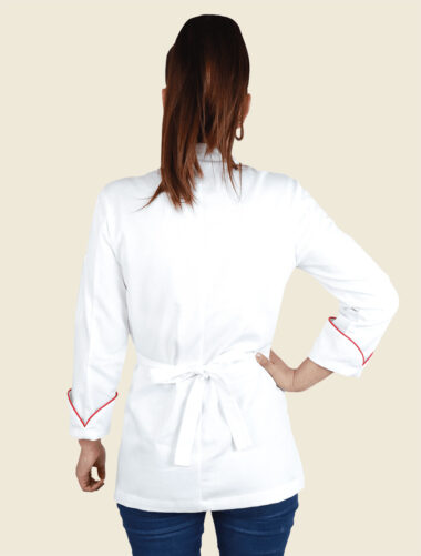 Filipina Funny Colors Blanco Vivo Rojo Dama