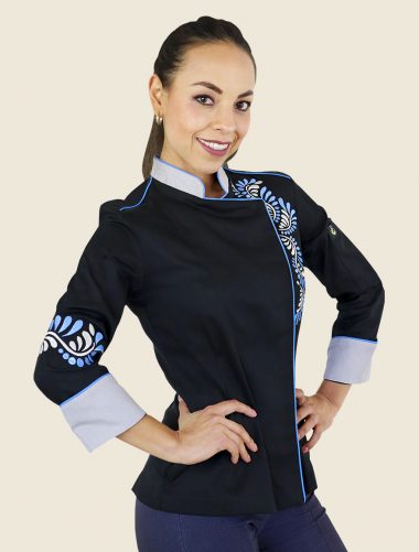 Filipina Talavera Negro Dama