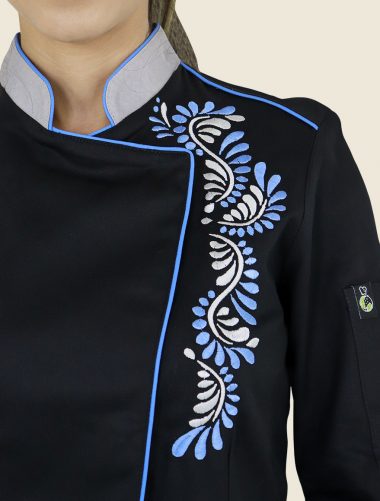 Filipina Talavera Negro Dama