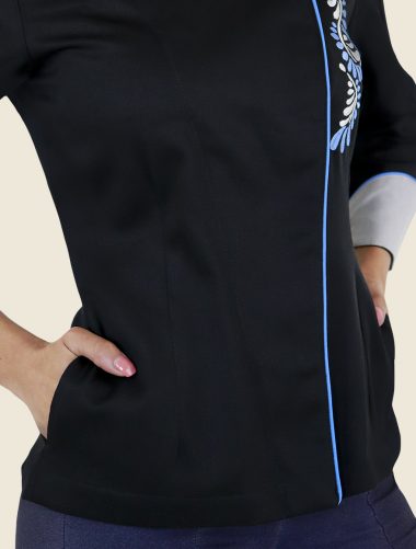 Filipina Talavera Negro Dama