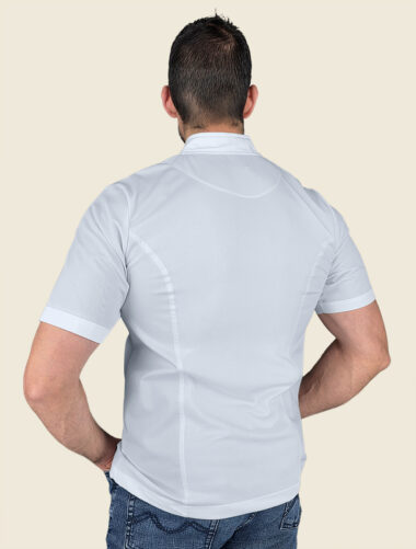 Camisola Clásica Blanca Caballero