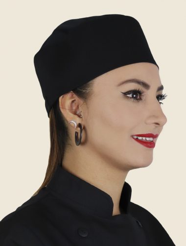 Gorro Velcro Negro Dama