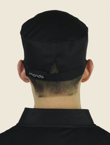 Gorro Velcro Negro Caballero