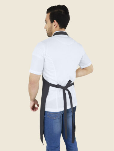 Mandil Peto Funny Colors Gris Oxford Caballero