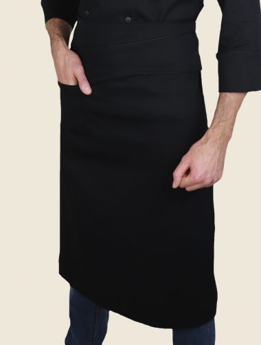 Mandil Largo Funny Colors Negro Vivo Negro Caballero