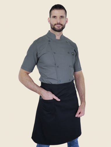 Mandil Corto Funny Colors Negro Caballero