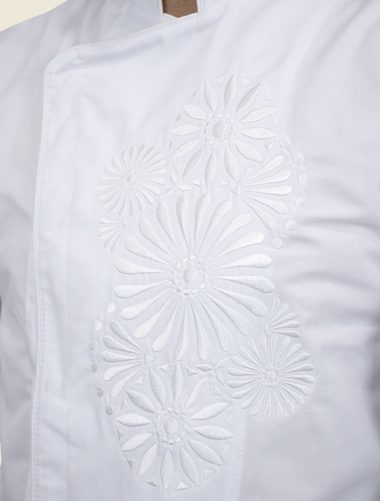 Filipina Barro Negro Blanco Caballero