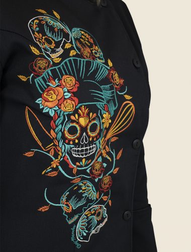 Filipina Tzompantli Verde Dama