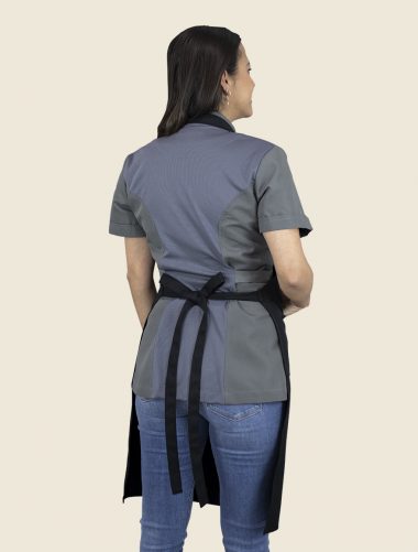 Mandil Peto Tzompantli Gris Dama