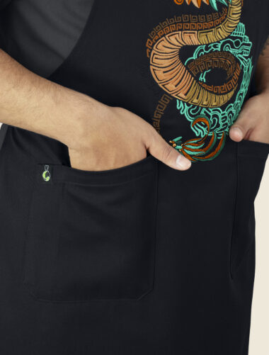 Mandil Peto Quetzalcóatl Caballero