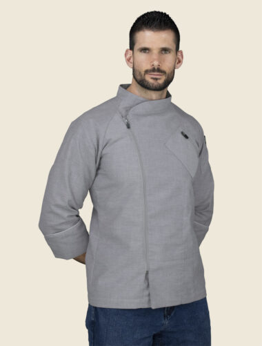 Filipina Oxford Gris Caballero