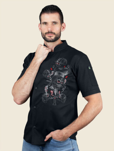Camisola Tzompantli Alquimia Gris Caballero
