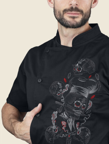 Camisola Tzompantli Alquimia Gris Caballero