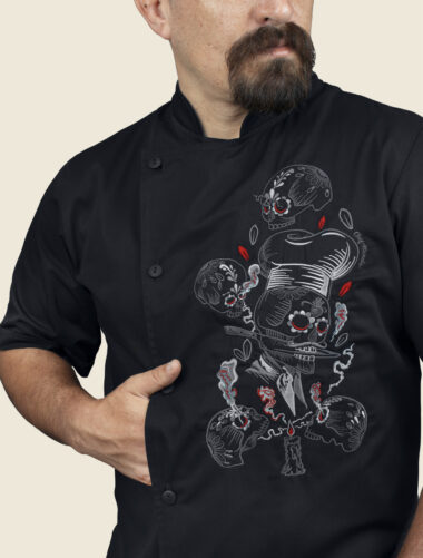 Camisola Tzompantli Alquimia Gris Caballero