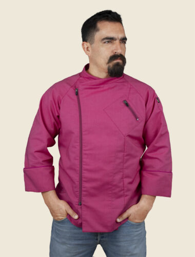 Filipina Oxford Fucsia Caballero