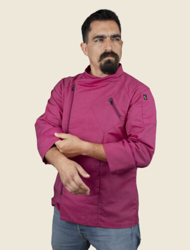 Filipina Oxford Fucsia Caballero