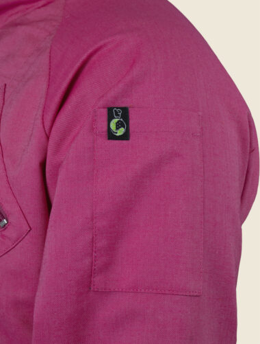 Filipina Oxford Fucsia Caballero