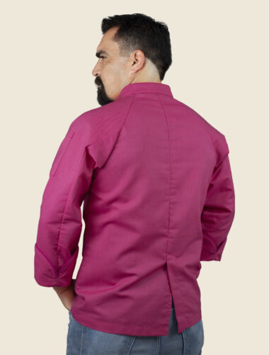 Filipina Oxford Fucsia Caballero