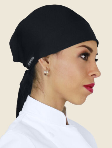 Gorro Paliacate Negro Dama