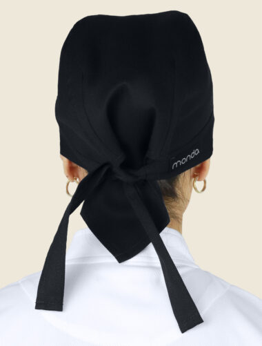 Gorro Paliacate Negro Dama