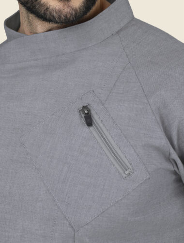 Filipina Oxford Gris Caballero