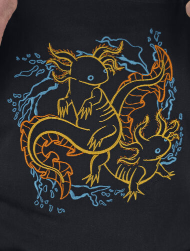 Mandil Peto Axolotl Caballero