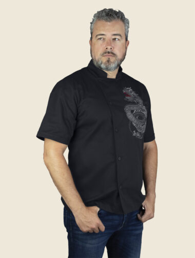 Camisola Quetzalcóatl Alquimia Gris Caballero