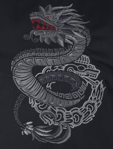 Camisola Quetzalcóatl Alquimia Gris Caballero