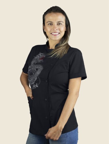 Camisola Quetzalcóatl Alquimia Gris Dama