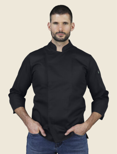 Filipina Clásica Negra Caballero