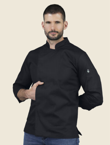 Filipina Clásica Negra Caballero