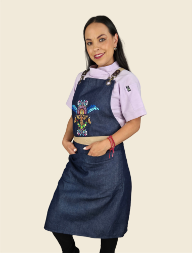 Mandil Peto México Lindo Águila Dama