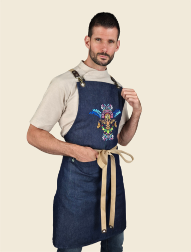 Mandil Peto México Lindo Águila Caballero