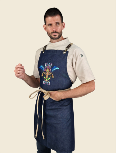 Mandil Peto México Lindo Águila Caballero