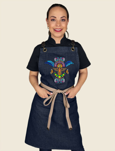 Mandil Peto México Lindo Águila Dama