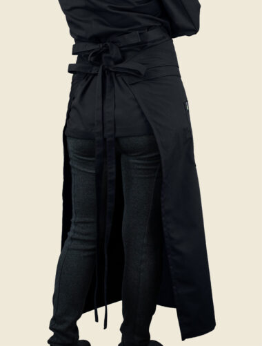 Mandil Largo Barro Negro Dama