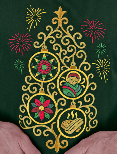 Mandil Peto Navidad 2025 Caballero