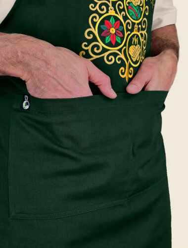 Mandil Peto Navidad 2025 Caballero