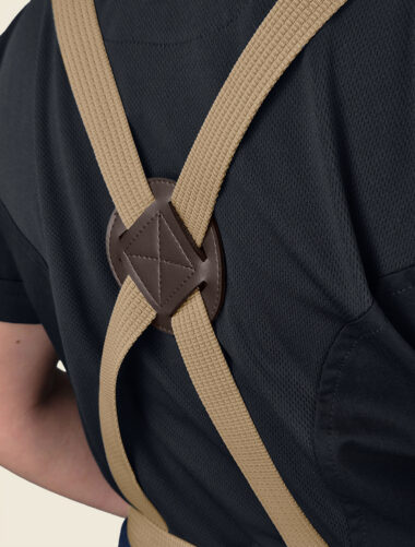 Mandil Peto Nodo Mezclilla Dama