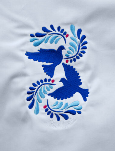 Mandil Largo Talavera 2 Blanco Caballero