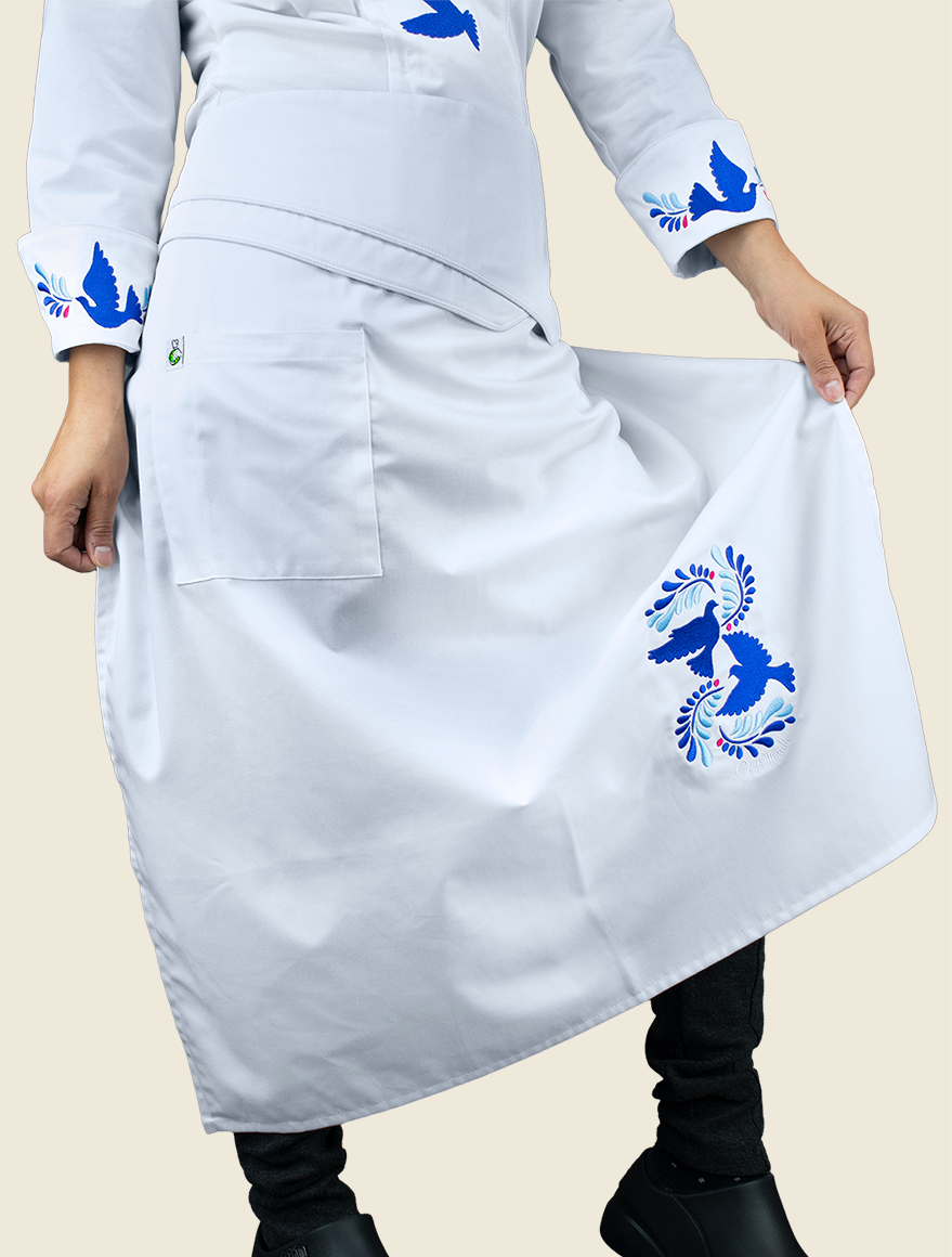 TW Mandil Talavera 2 Blanco Dama 2 041125