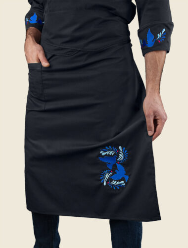 Mandil Talavera 2 Negro Caballero