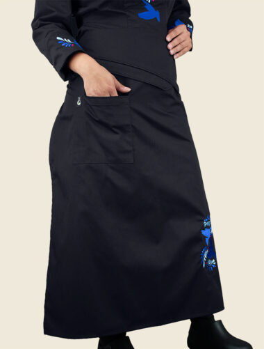 Mandil Talavera 2 Negro Dama