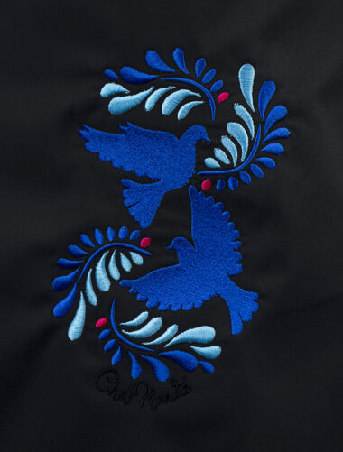 Mandil Talavera 2 Negro Dama