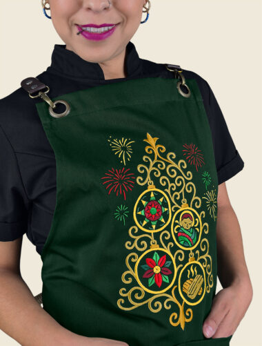 Mandil Peto Navidad 2025 Dama