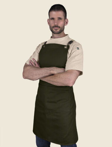 Mandil Peto Nodo Olivo Caballero