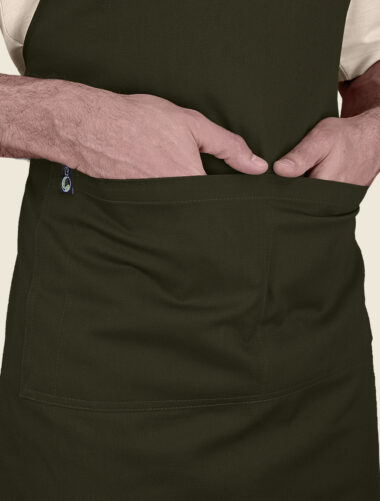 Mandil Peto Nodo Olivo Caballero