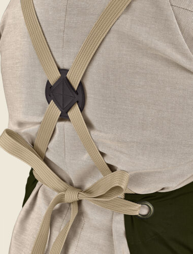 Mandil Peto Nodo Olivo Caballero
